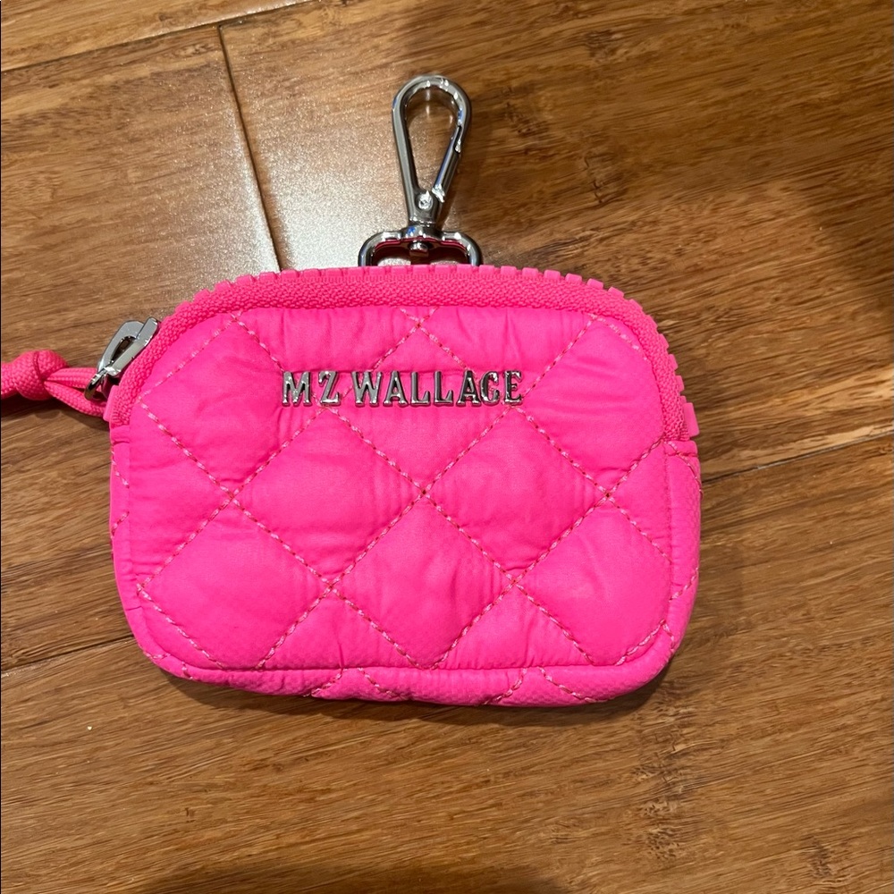 MZ Wallace Bright Pink Medium Metro Link Pouch